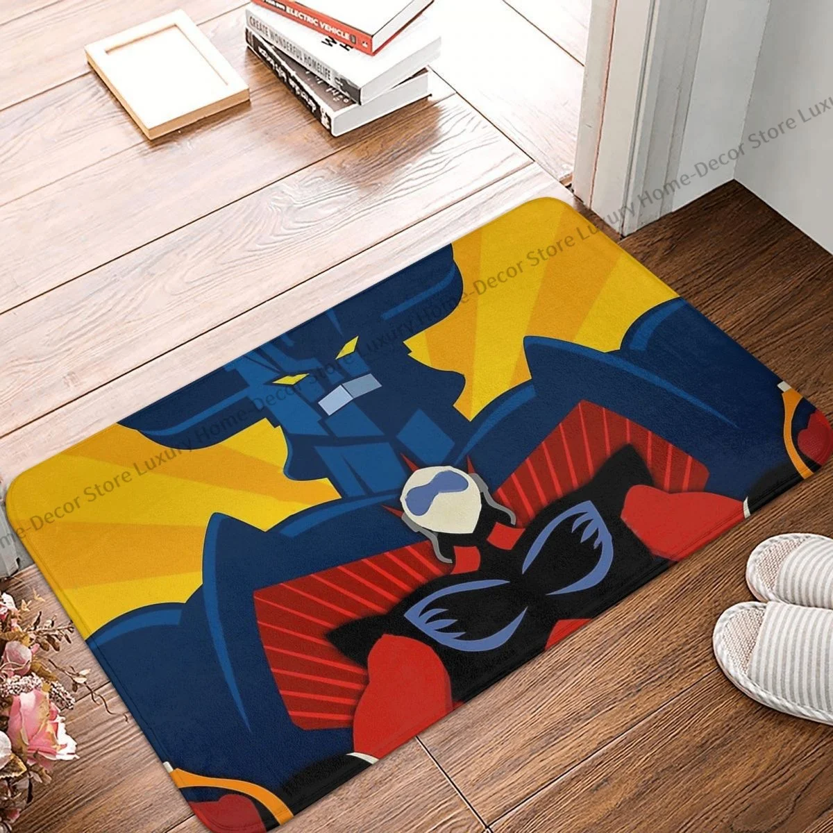 UFO Robot Grendizer Anti-Slip Doormat Bath Mat 129 Classic Grendizer Floor Carpe - $15.99