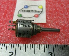 Clarostat RV6NAYSD105A 1 Meg 1M Miniature Potentiometer Panel Used Pull ... - $7.59