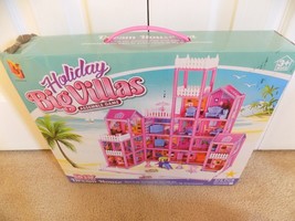 Holiday Big Villas DIY 372 Piece Dream House Doll House Kit Sealed Bags - £31.54 GBP