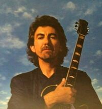 George Harrison Cloud Nine Music Magazine Album AD 1987 Vintage Artwork ... - $6.88