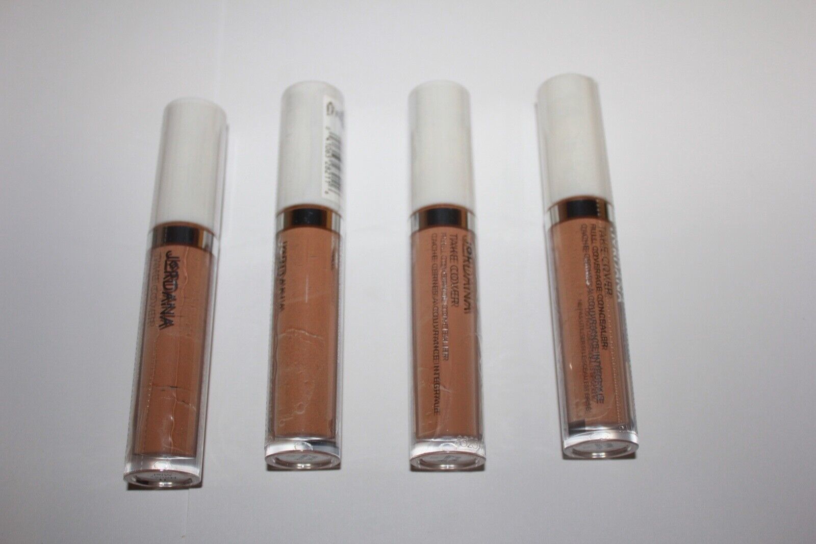 Jordana Take Cover Full Coverage Concealer #11 Honey Miel Lot Of 4 Sealed - $13.29