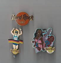 HARD ROCK CAFE Logo Hard Rock Cologne Germany 2003 Valentines Day lapel pin lot  - £27.40 GBP