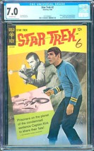 Star Trek #2 (1968) CGC 7.0 -- Leonard Nimoy and William Shatner photo cover - £299.86 GBP
