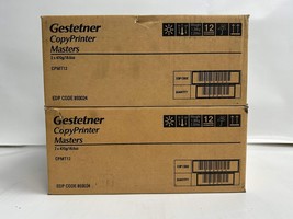 2 Open OEM Gestetner 5306L,CP5000 Master Rolls CPMT12, 893024 (4 rolls i... - $1,067.63 MXN