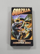 VINTAGE 1998 Godzilla vs Monster Zero VHS Cassette - £15.56 GBP