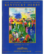 1997 Churchill Kentucky Derby Program Silver Charm Gary Stevens Bob Baffert - £7.86 GBP