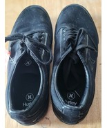 Hurley Men&#39;s Arlo Lace On Canvas Skateboarding Shoes BLACK SIZE 11 - $26.75 CAD