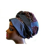 African Fabric Ankara 100% Cotton Print Head Wrap 20&quot; X 71&quot; inch - $15.00