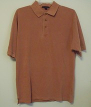 Mens Port Authority NWOT Burnt Orange Short Sleeve Polo Shirt Size Large - £12.56 GBP