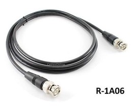 6Ft Rg58/Au Quality Bnc Antenna/ Network Coaxial Cable - R-1A06 - £12.63 GBP