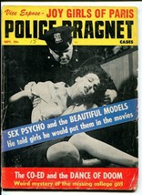POLICE DRAGNET-1961-SEPTEMBER-GOOD GIRL ART COVER G/VG - £48.32 GBP