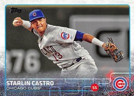 2015 Topps #43 Starlin Castro Chicago Cubs - £0.70 GBP