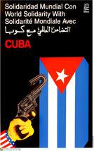 Political Cuban POSTER.Cuba Anti-Imperialism.Castro Cold War History art.am30 - £10.45 GBP