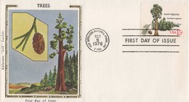 ZAYIX US  1764 American Trees Giant Sequoia FDC Colorano &#39;silk&#39; 031923SM124 - £1.89 GBP