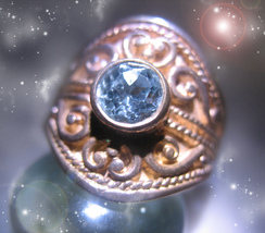 Haunted Ring Alexandria&#39;s The Queen Of Time Golden Royal Collection Magick - £231.62 GBP