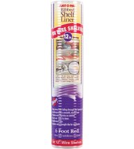 Warp&#39;s Plast-O-Mat 6 ft. L x 15-1/2 in. W Clear Non Adhesive Ribbed Shel... - $28.05 CAD