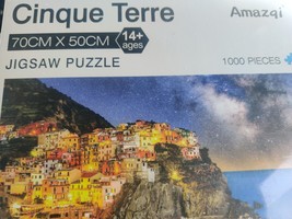 Amazqi Jigsaw Puzzle for Adults 1000 Piece, Cinque Terre   1 - £8.47 GBP