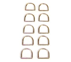 Dee Ring, 1&quot; Stainless Steel, 10 Piece Set, Shipped From The USA! - $214.90 MXN