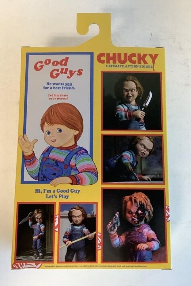 NECA Figurine Chucky Ultimate - Multicolore - 23,7 Cm - Boîte Fenêtre Collectionneur