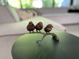 Three Little Birds – Bronze Sculpture. 20x9x12cm-
show original title

O... - $133.70