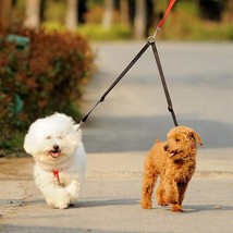 Double Trouble Dog Leash Coupler - Walk Two Dogs With Ease! - $11.83+