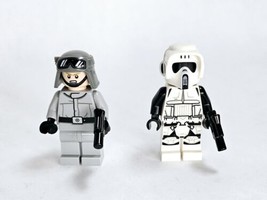 New! LEGO Star Wars Minifigs Imperial Scout Trooper sw1229 &amp; AT-ST Drive... - £14.93 GBP