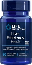 Life Extension Liver Efficiency Formula 30 Vegetarian Capsules - £13.88 GBP