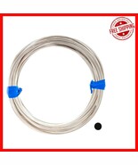925 Sterling Silver Round Wire, Dead Soft 22 Gauge, 5FT for Jewelry Craf... - $55.92 CAD