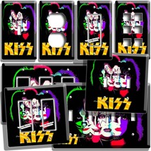Kiss Glam Rock Solo Album Inspired Light Switch Outlet Plate Music Studio Hd Art - £9.10 GBP+