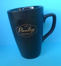 Pottery Collectibles Black MUG Cup PAULIG President est 1876 Coffee mark... - £9.84 GBP