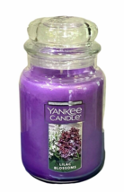 NEW Yankee Candle Lilac Blossoms Scent Classic 22 OZ Jar Single Wick Cottagecore - $33.75