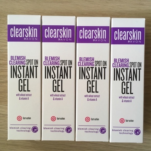 4 x AVON Clearskin Blemish Clearing Spot On Instant Gel 15 ml Instant Spot Treat - £27.52 GBP