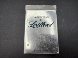 NEWPORT Lorillard Tobacco Playing Cards - RED Pack, No Surgeon General Warning! - £9.87 GBP