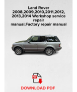 Land Rover 2008,2009,2010,2011,2012,2013,2014 Workshop service repair ma... - €15,55 EUR