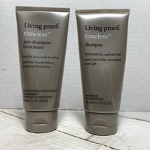 Living Proof Pre-Shampoo Treatment And Shampoo 2 Oz Travel Size - £11.03 GBP