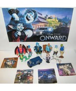Disney Onward Movie Figure Set of 14 Toy Kit with 10 Figures, 4 Fun Stic... - $21.97 CAD