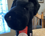 Daphne&#39;s Black lab Dog Plush Golf Club Head Cover NEW NOS  fun accessory - $27.67