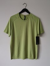 NWT LULULEMON NEMI/DWGN Lime Green Metal Vent Tech SS 2.0 Top Shirt Men&#39;... - £52.22 GBP