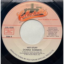 Donna Summer Hot Stuff / Heaven Knows 45 Disco Funk Collectables 4334 - £8.69 GBP