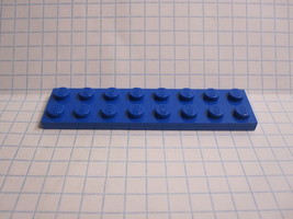 Lego Part #3034: Blue- 2x8 Plate - $0.10