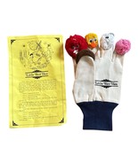 Little Red Hen Preschool Home School Puppet Vintage Google Eyes Glove Mi... - $223.90 MXN