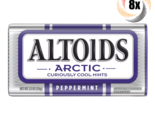 Full Box 8x Tins Altoids Arctic Peppermint Mints | 50 Per Tin | Fast Shi... - $27.30
