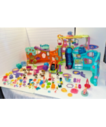 Littlest Pet Shop LOT✿Round &amp; Round Pet Town✿PLAYSET W/ELEVATOR✿ACCESSOR... - $3,465.21 MXN