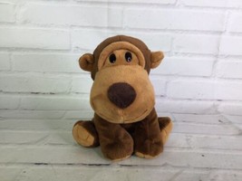Walmart Brown Tan Monkey Small Sitting Stuffed Animal Toy - $27.71