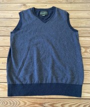 Eddie Bauer Men’s Cashmere sweater vest size LT Grey DA - £14.16 GBP