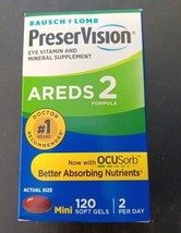 2 Pc PreserVision Areds 2 Eye Vitamin and Mineral 120 Softgels (BN32) - $41.90