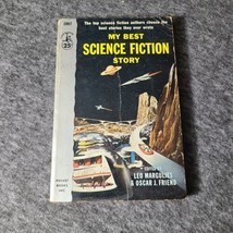 My Best Science Fiction Story Collection VTG PB Asimov Bloch Binder Hamilton 54 - £7.27 GBP