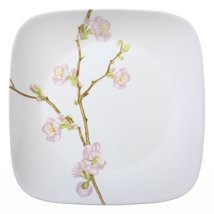 Corelle Square 10 1/4-inch Dinner Plate, Cherry Blossom 1085649 - £18.82 GBP