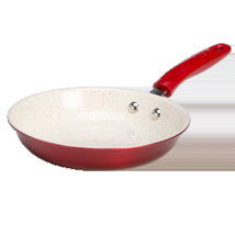 Clean Ceramic 8&quot; Non-Stick Aluminum Fry Pan, Red - $23.96