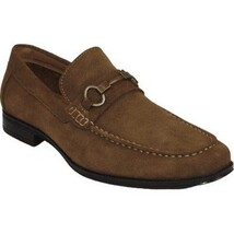 Men's Shoes Steve Madden Soft Suede Leather upper Slip on GADDIS Tobacco Tan image 10
